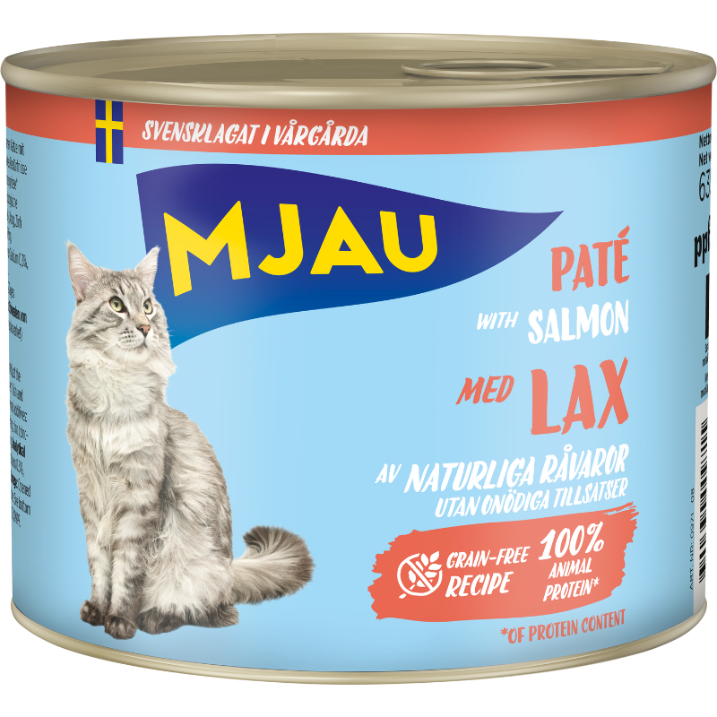 Mjau paté med lax