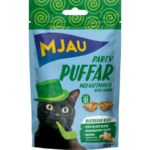Mjau Partypuffar med kattmynta