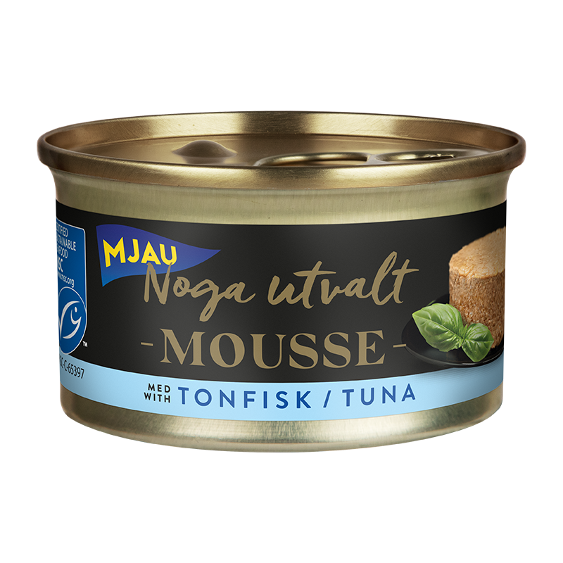 Mjau Noga utvalt mousse med MSC tonfisk
